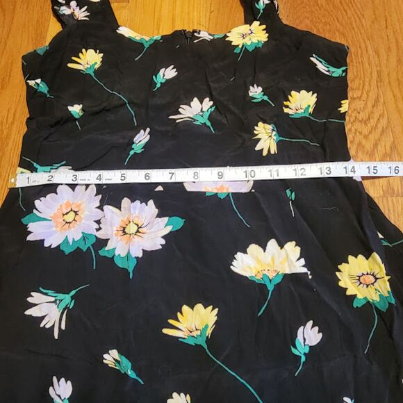 LOFT Black Size 4 Floral Maxi Dress - Picture 5 of 7